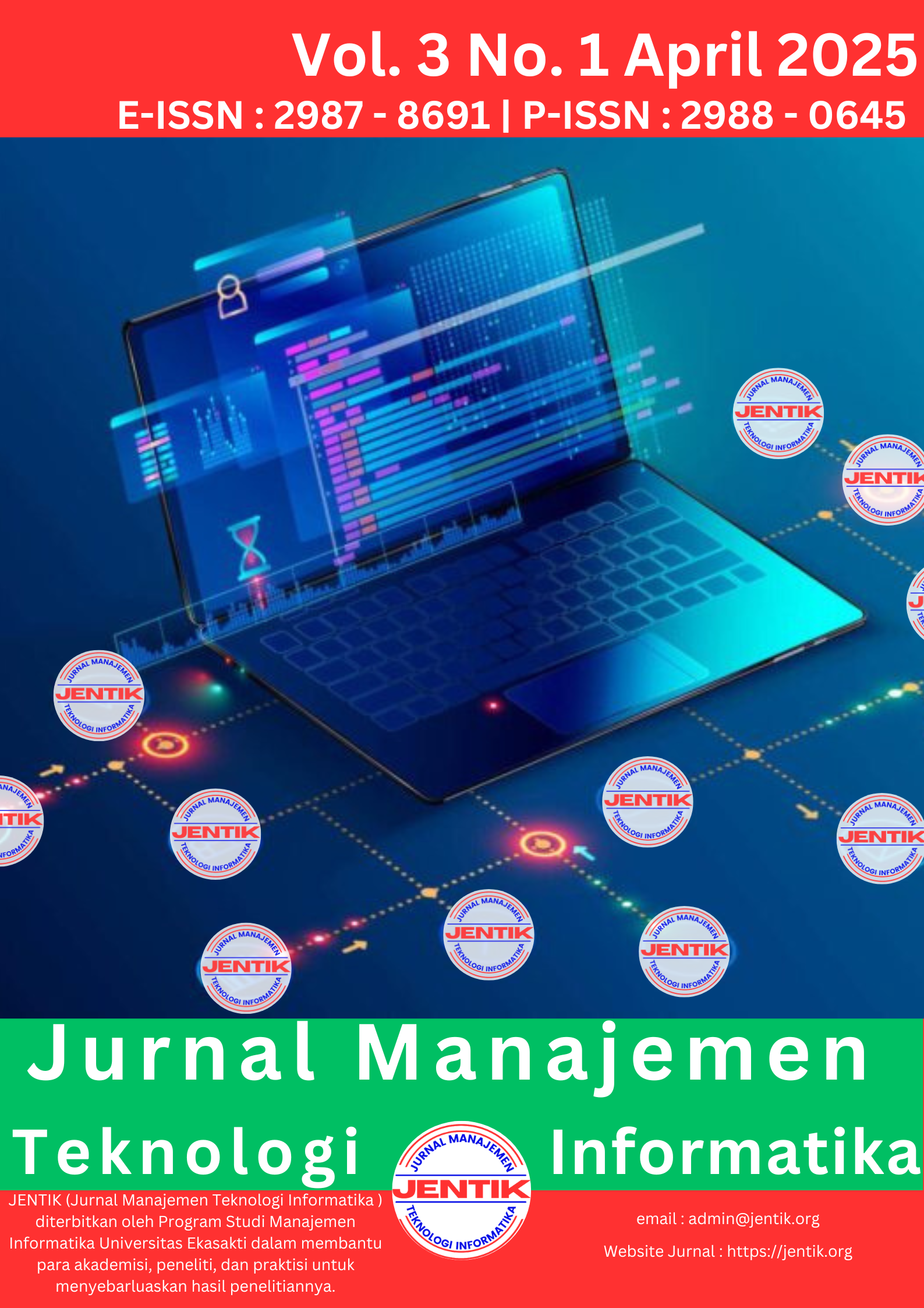 					View Vol. 3 No. 1 (2025): Jurnal Manajemen Teknologi Informatika
				